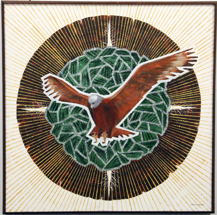 Eagle Over Tree of Peace