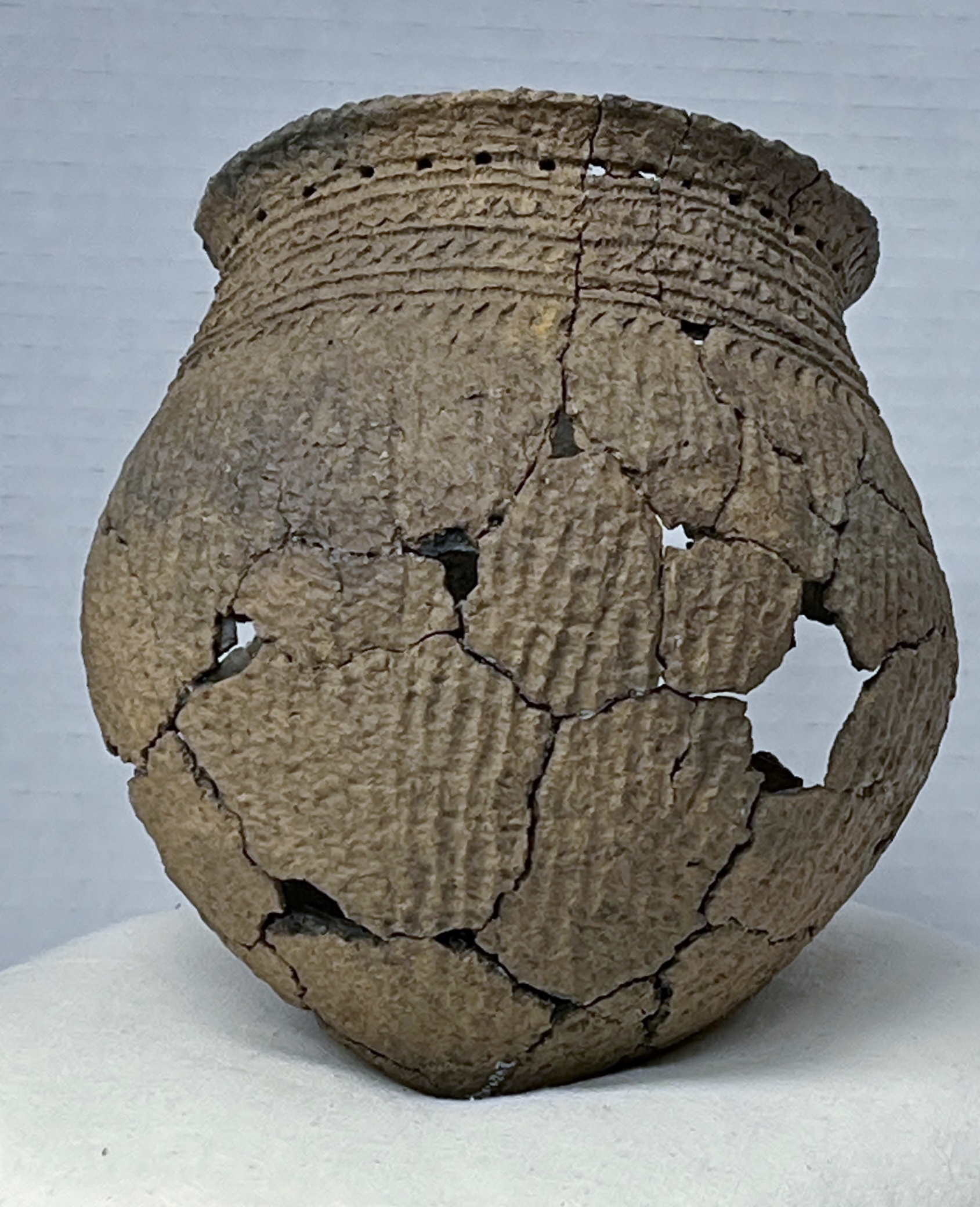 Reconstructed Princess Point Ceramic Pot